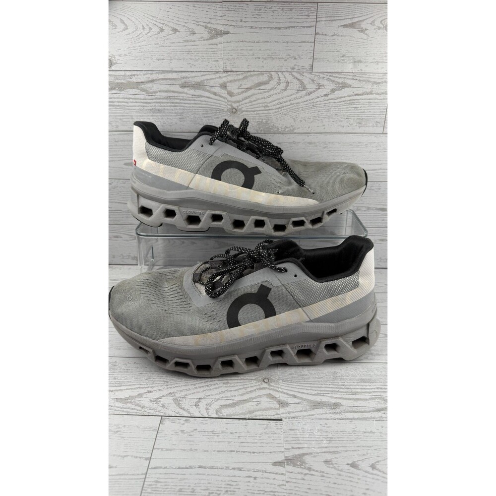 On Cloudmonster 61.97657 Gray 10.5D Mens Sneakers Athletic Running Shoes #831